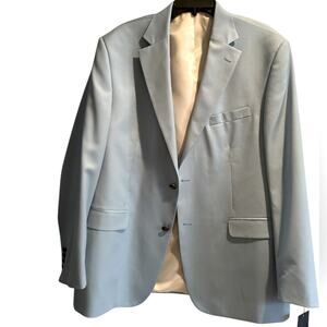 NWT Paul Frederick Suit Men 46R Nautical Wool Classic Fit Two-Buttoned Coat Blue